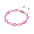 Rose électrique | Bracelet Oeuf Océan Verre Sirène